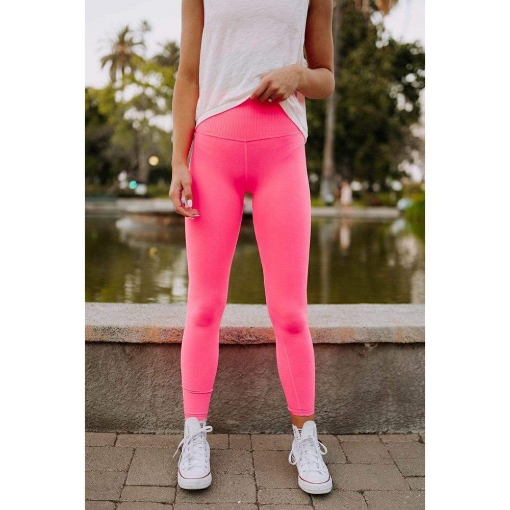 Free People FP Movement Good Karma Legging Bright Pink Size XS/S